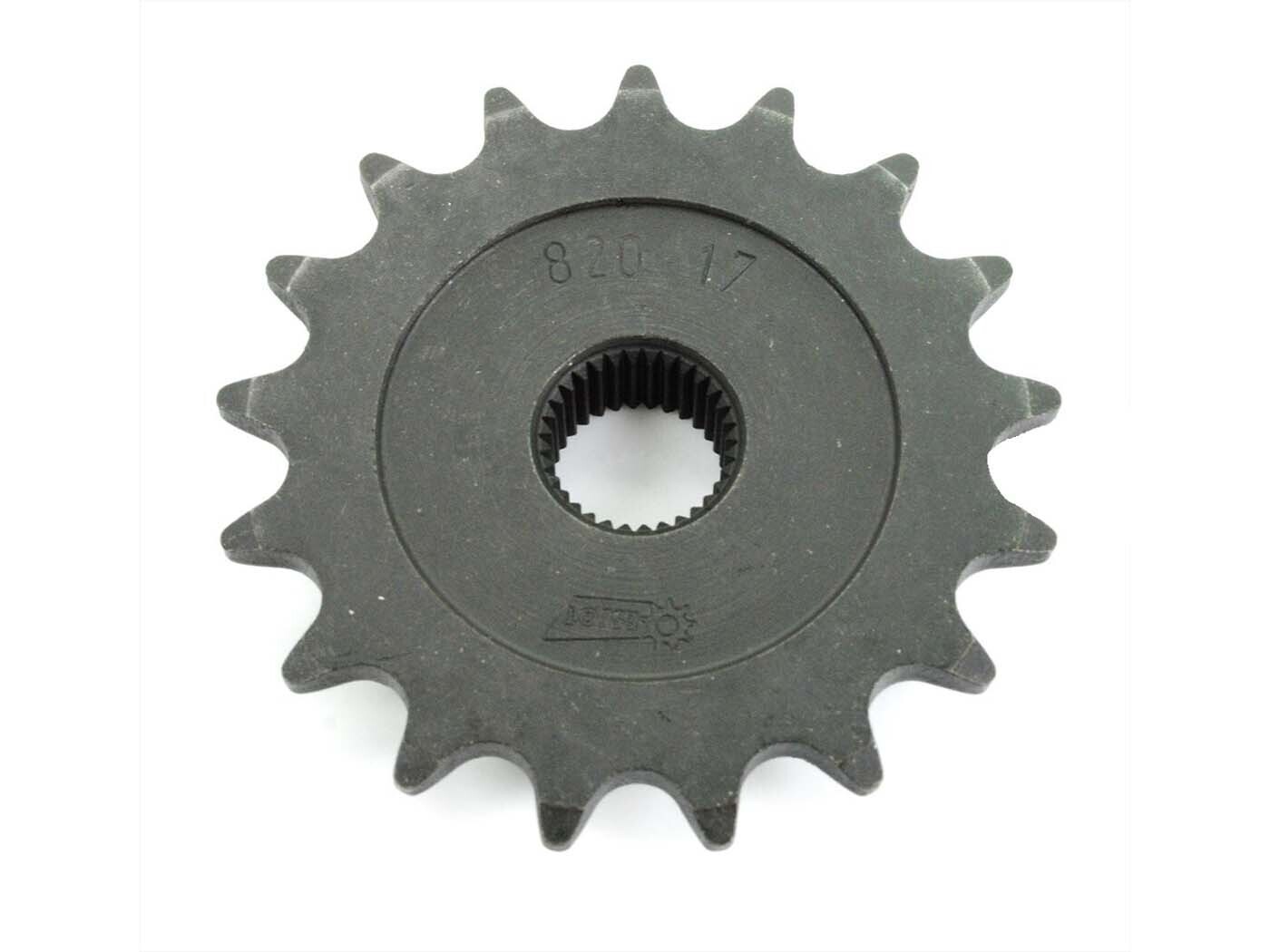 Esjot Pastorek Esjot, ocelový, 17 zubů, 17 mm, pro Zündapp Hai 50 Enduro Mokick Typ 448-110, CS 448-010, 448-011, GTS 517-39 L0, 529-020, 529-022, 529-023, 529-024, KS Super SL 517-012, RS Scooter 561-051, 561-06 Falconette