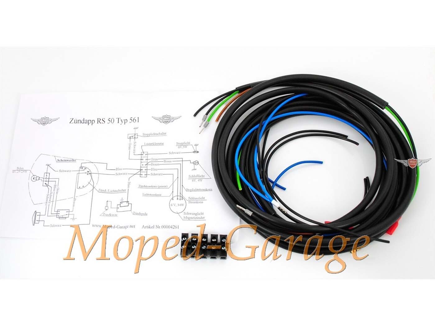 MOGA Kabelový svazek RS 50 pro skútr Zündapp typ 561