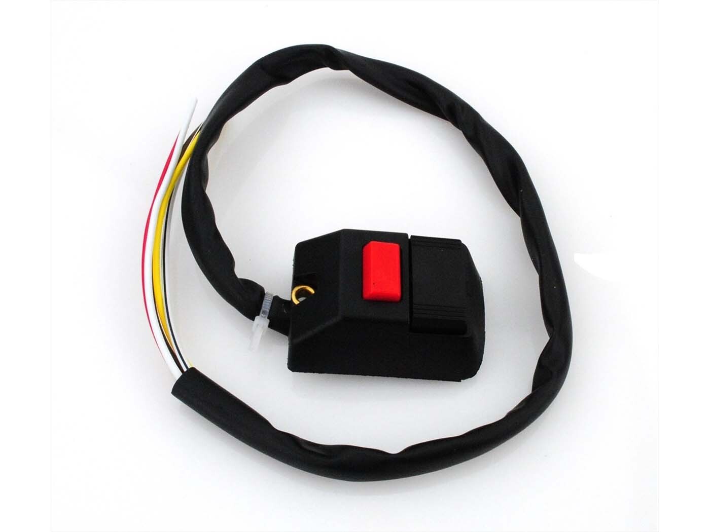 Diverse / Import Přepínač tlumená/dálková světla a klaksonu, plastový, černý pro Zündapp GTS 50, C 50 Sport, CS, KS, Hercules K Ultra MK, Kreidler Florett 54, Puch, KTM, Rixe, DKW, Sachs moped, moped, mokick