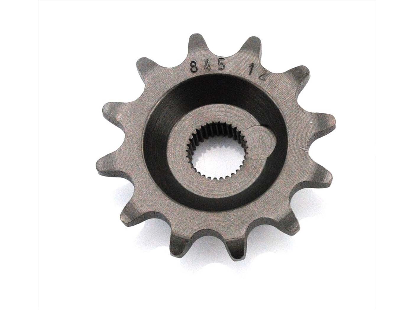 Pastorek Esjot ocelový 12 zubů 12 mm pro Zündapp CS 25, Hai C 50 Super, Sport, R 50, Sport Combinette, Super Falconette