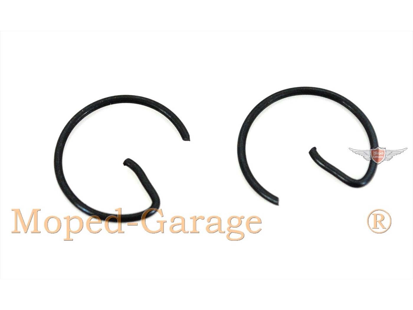 Diverse / Import Pojistné kroužky pístního čepu moped 2 kusy 14 mm pro Kreidler Florett, Zündapp, Hercules, Puch, KTM