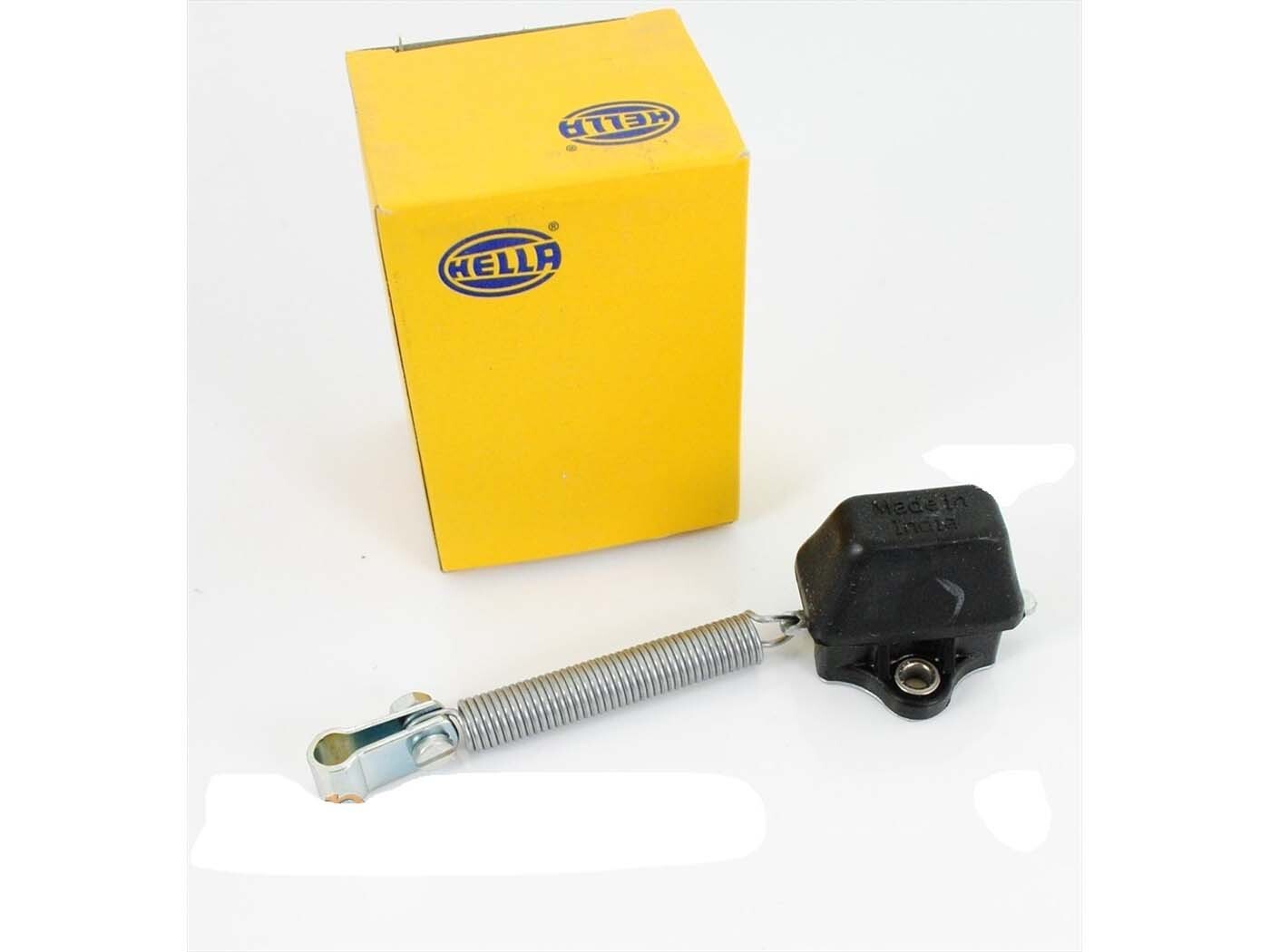 Spínač brzdového světla HELLA s pružinou 65 mm pro Zündapp ZD 20, 25, 50