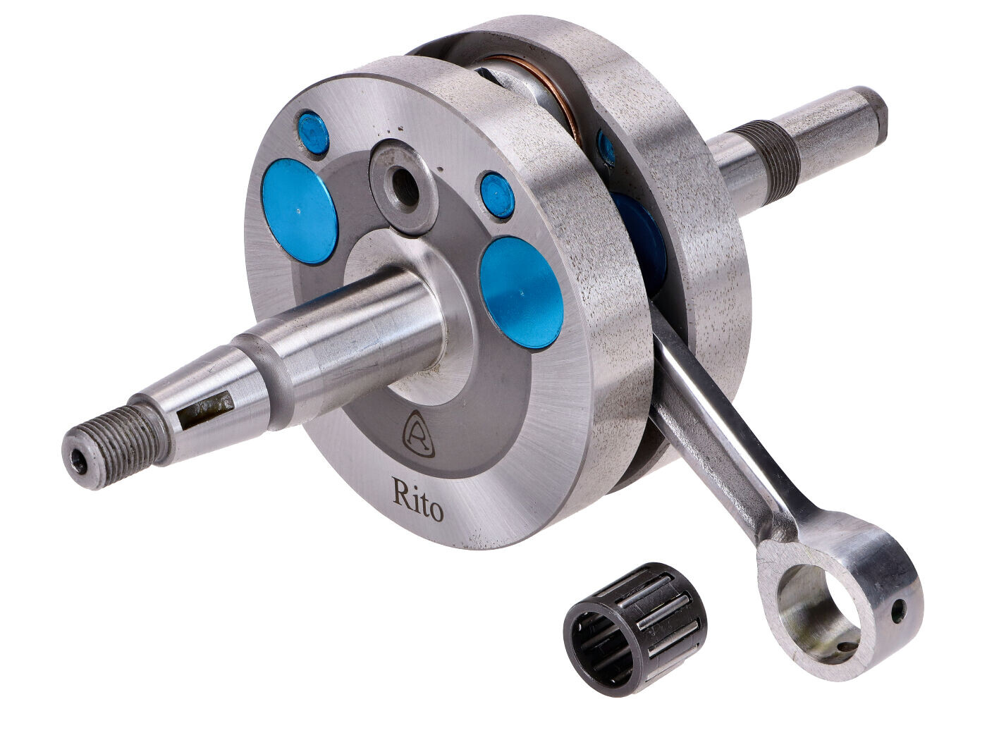 Diverse / Import Kliková hřídel s plnými čely Rito 44 mm, pro motor s 2/3/4 rychlostmi, pro Zündapp GTS C 50 Sport