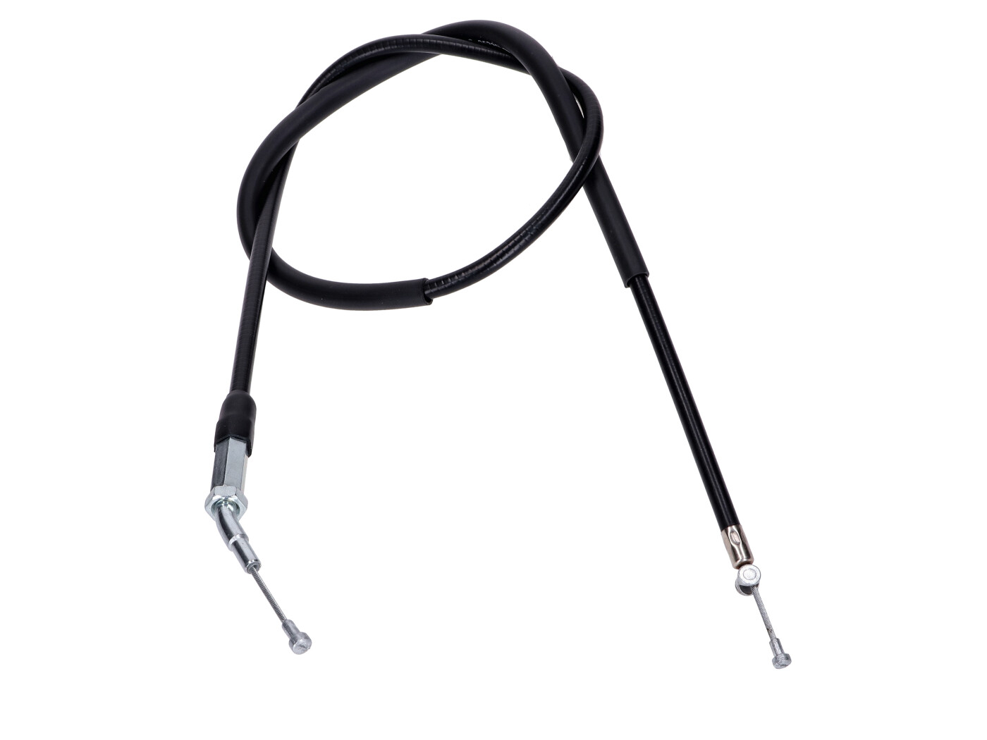 MOGA Černé lanko spojky pro Yamaha RD 50 MX, 80 MX