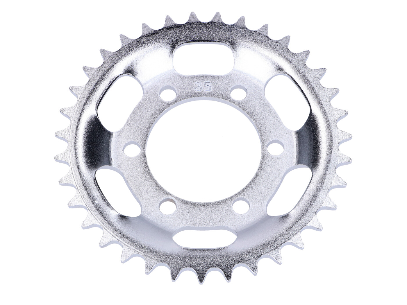 Diverse / Import Ocelová rozeta 35 zubů pro Zündapp Super Combinette S typ 423