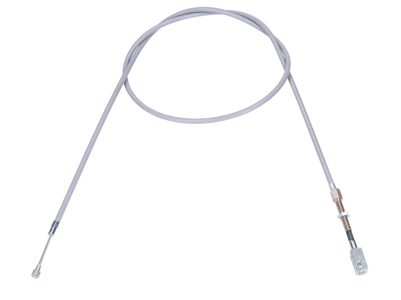 MOGA Přední brzdové lanko šedé 2000 mm pro KTM Ponny 2