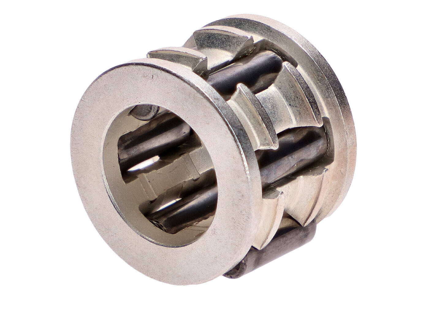 Ložisko pístního čepu / redukční ložisko Naraku stříbrné 12/10 mm (10x17x13 mm)