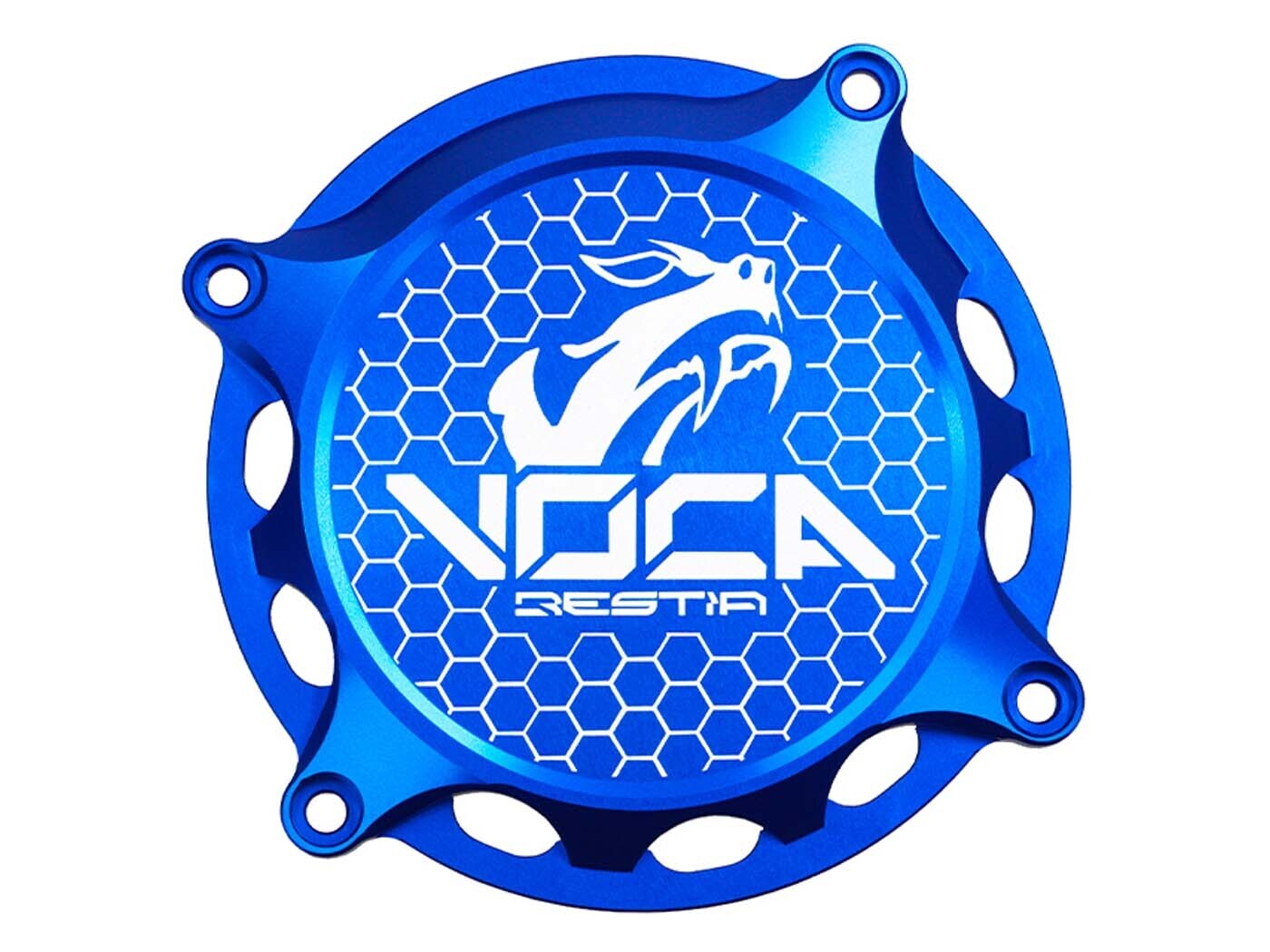 Voca Racing Kryt zapalování Voca CNC modrý pro Minarelli AM6