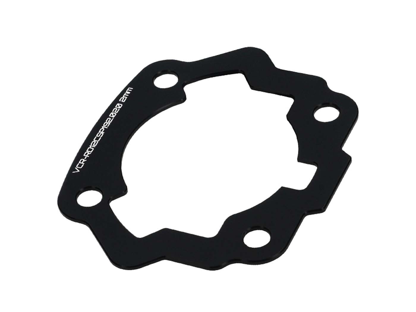 Voca Racing Podložka / distanční deska pod válec Voca CNC 50 ccm 2 mm pro Derbi Euro2