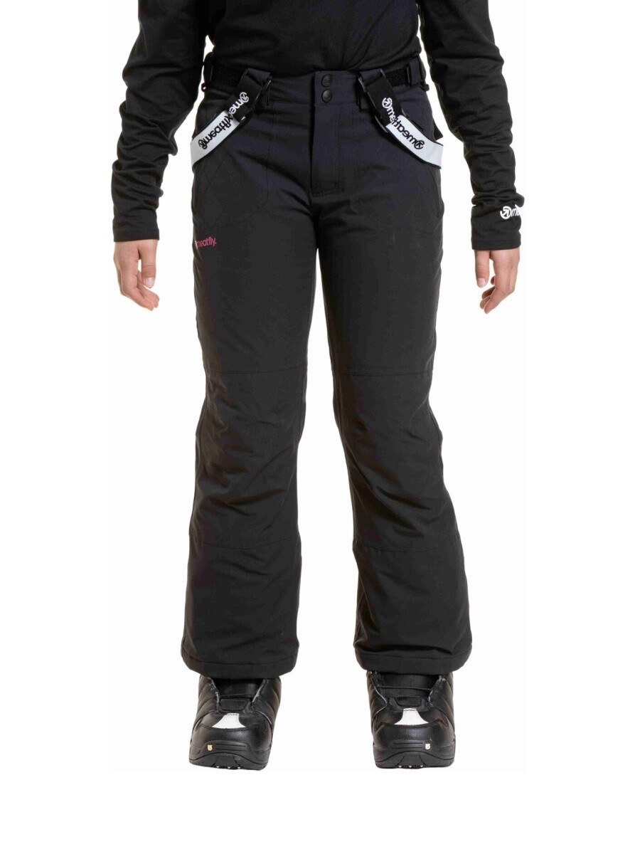 Dětské snb & ski kalhoty meatfly girly černá 134