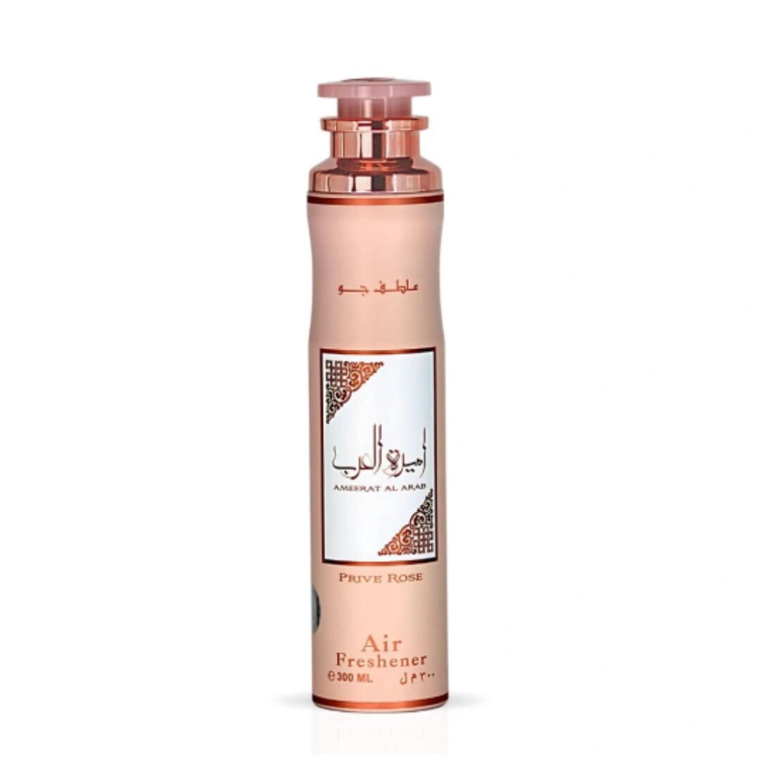 AIR FRESHENER: Lattaf Ameerat Al Arab PRIVE ROSE - osvěžovač vzduchu, 300 ml