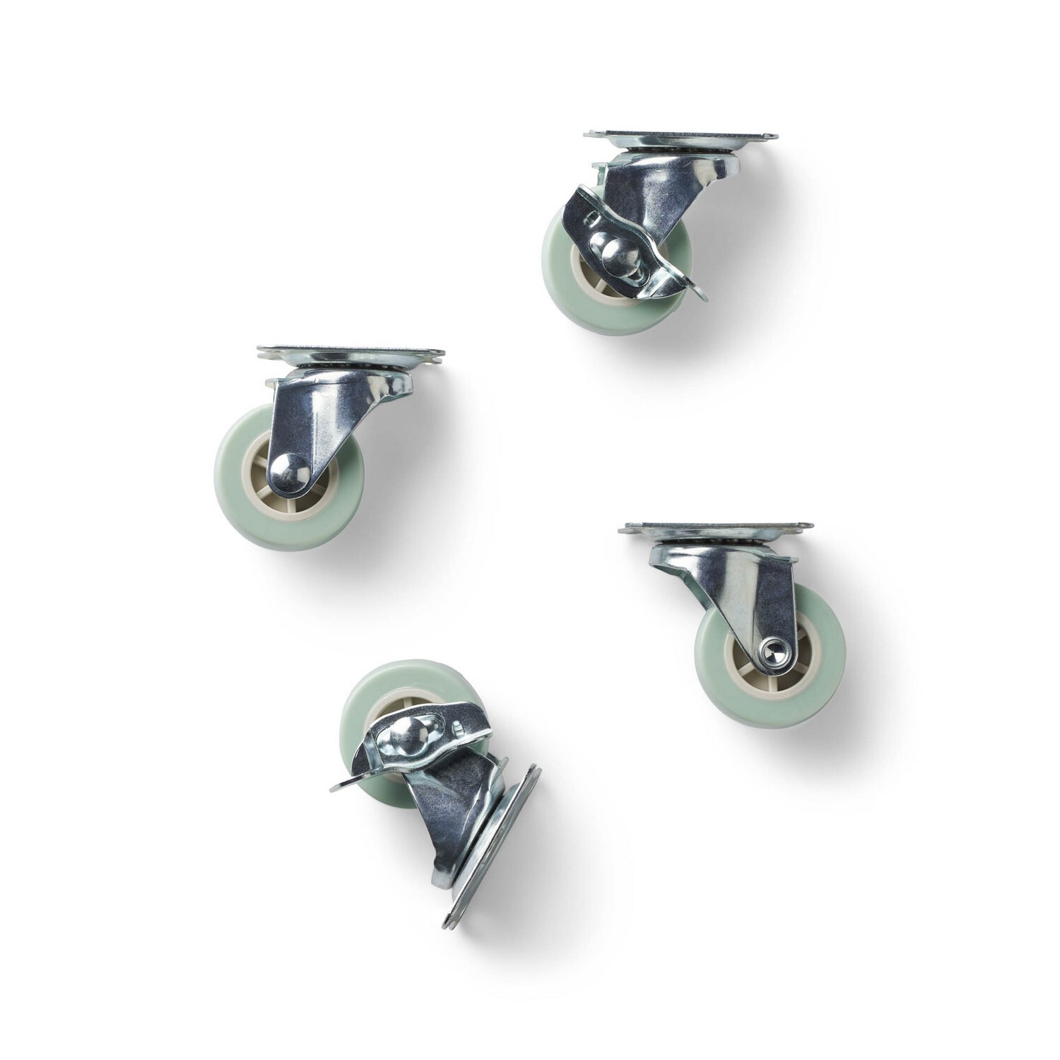 Sada koleček pro skládací přepravky maxi Made Crate - 4 ks