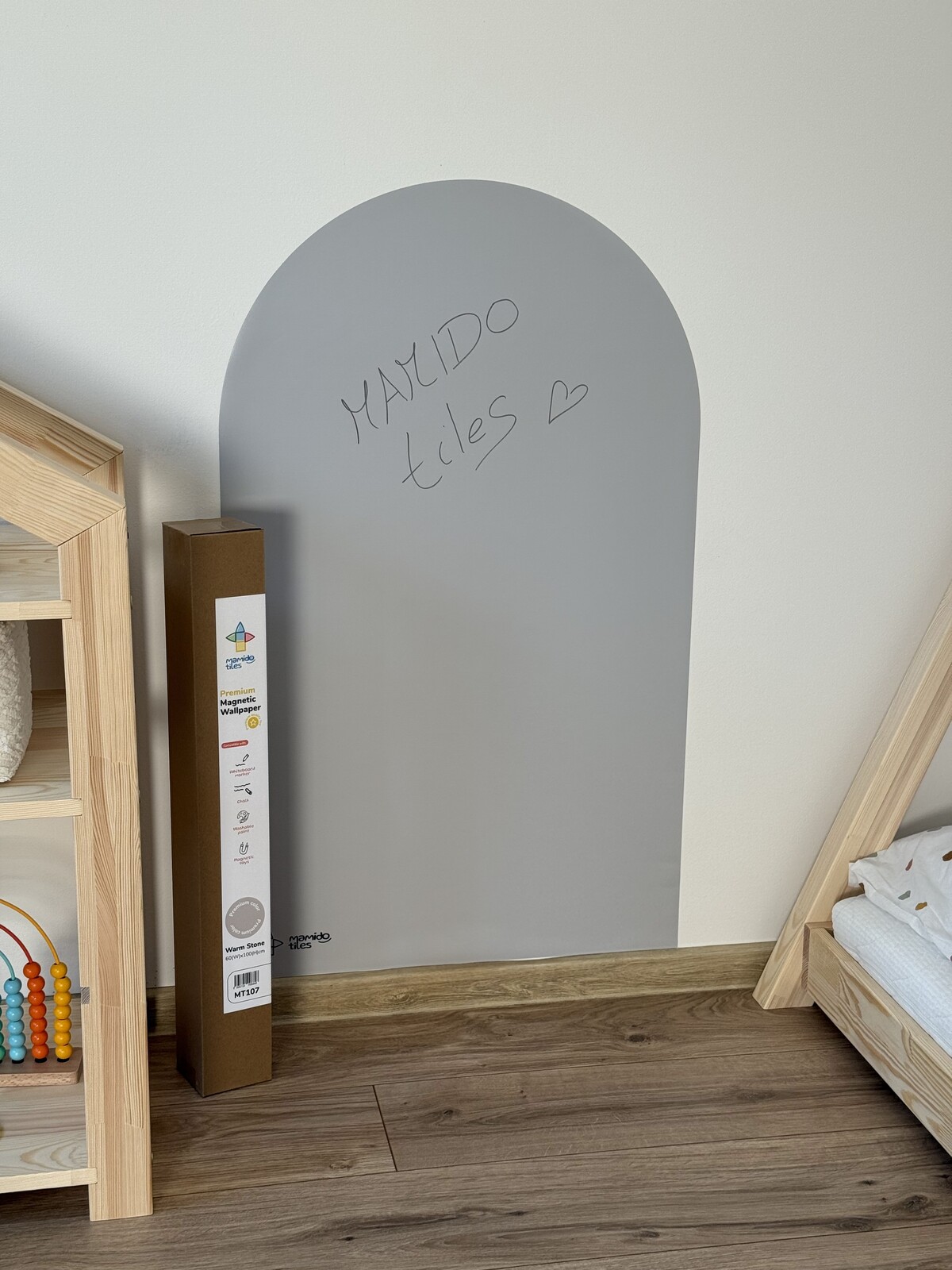 Mamido Tiles Magnetická tapeta na zeď Premium Warm Stone MT107