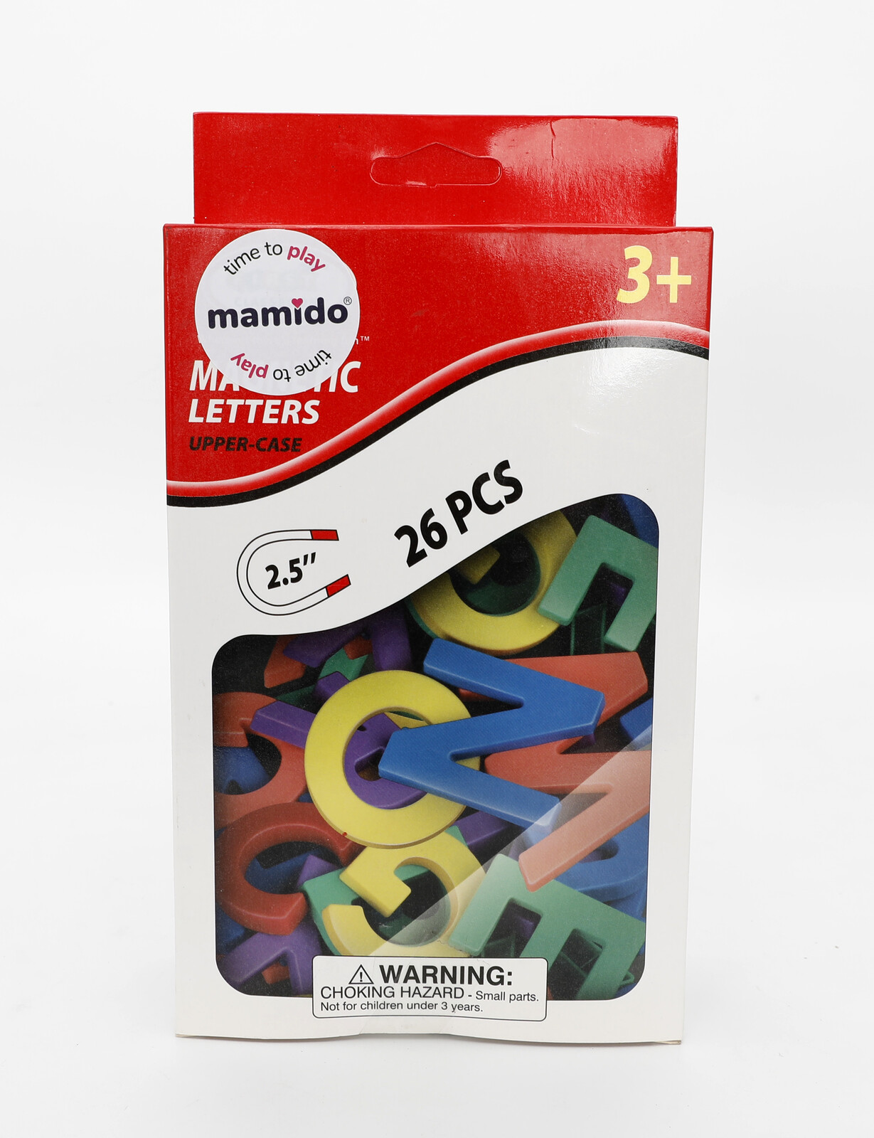 Mamido Barevná magnetická abeceda - 26 písmen, velikost 6,35 cm MT1525