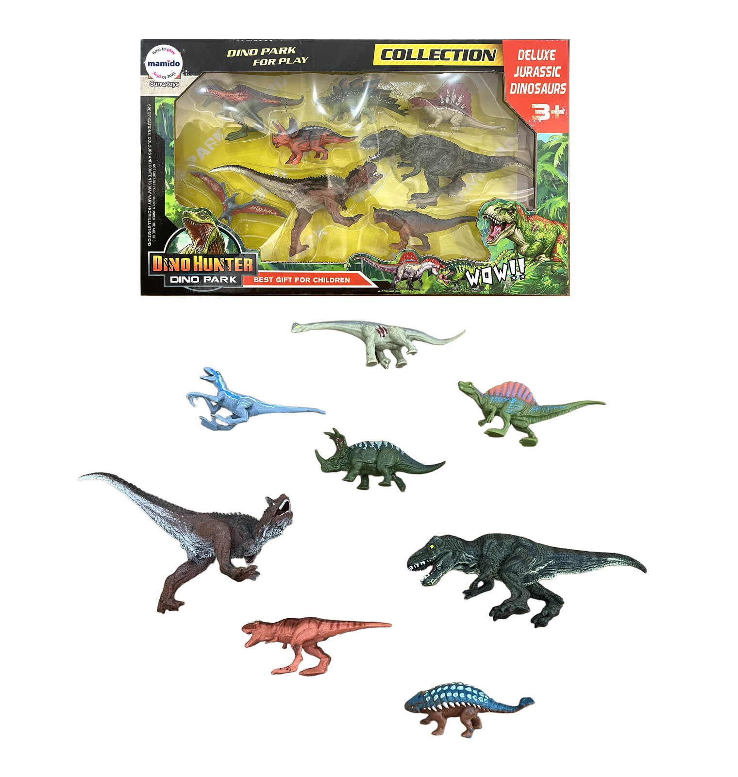 Mamido Sada dinosaurů 8 figurek MT1436