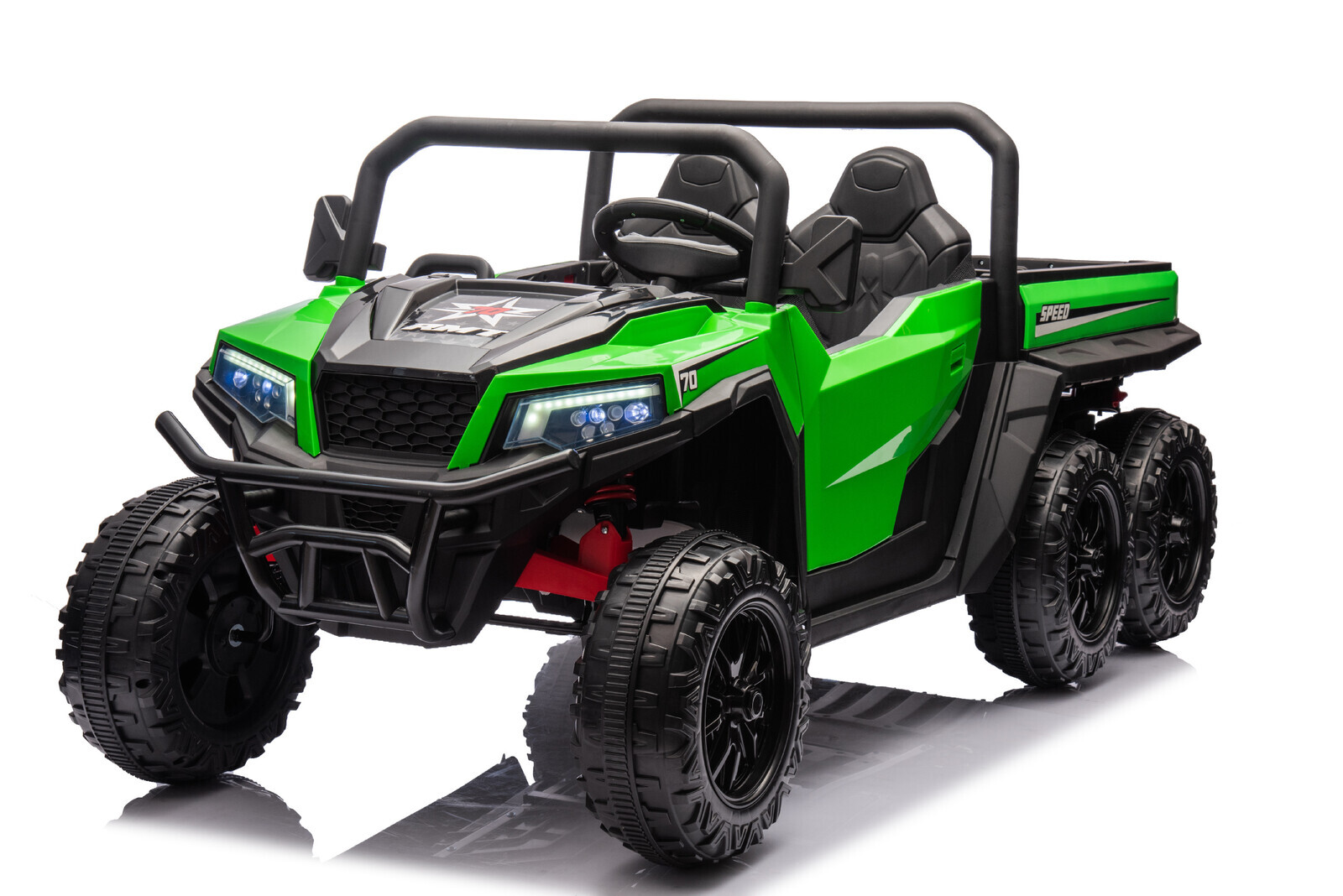 Mamido Elektrické autíčko Farmer Truck Ultra 24V14Ah 6x200W zelené