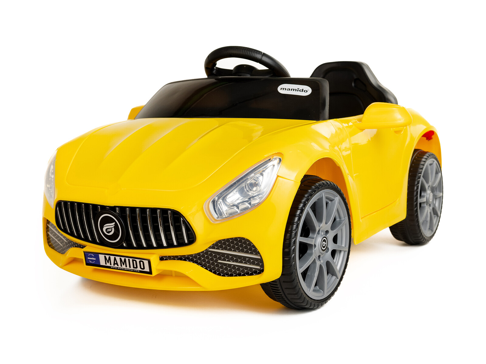 Mamido Elektrické autíčko Cabrio Fast Wing žluté