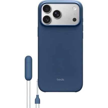 Apple Beats kryt se stojánkem na iPhone 17 Pro Max s MagSafe hlubinně modrý