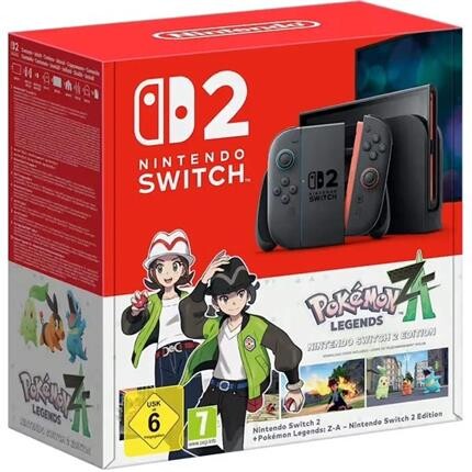 Konzole Nintendo Switch 2 + Pokémon Legends: Z-A
