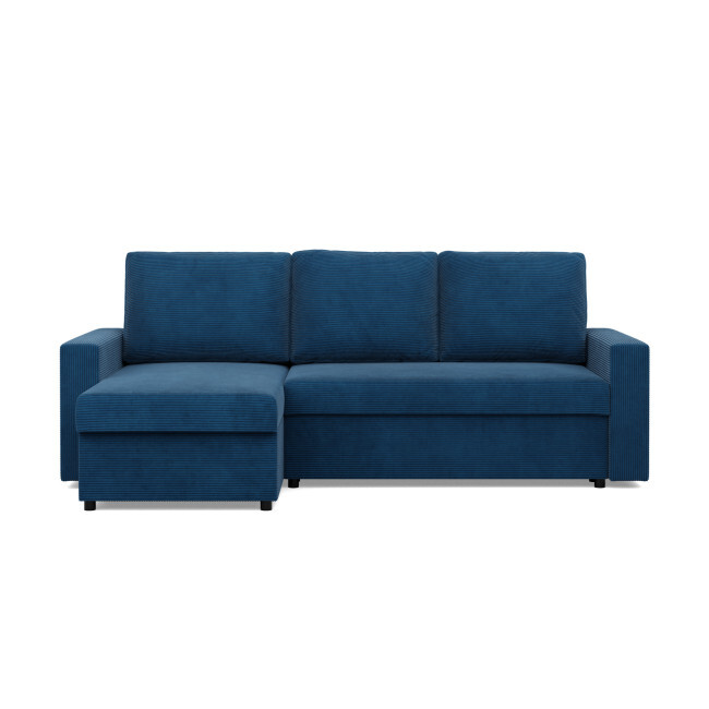 Rohová rozkládací sedačka NEO Poso granátová