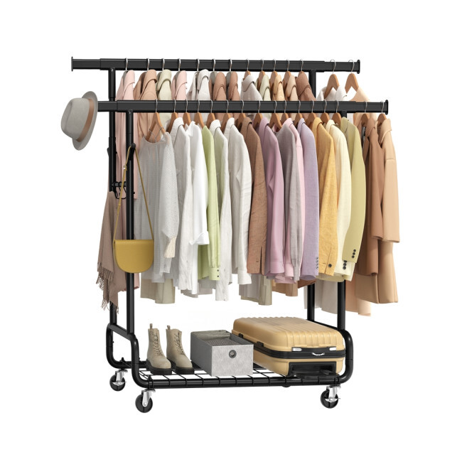 Věšákový stojan na kolečkách HSR015B01