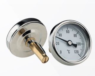 Wigell Teploměr axiální pro rozdělovače podlahového topení