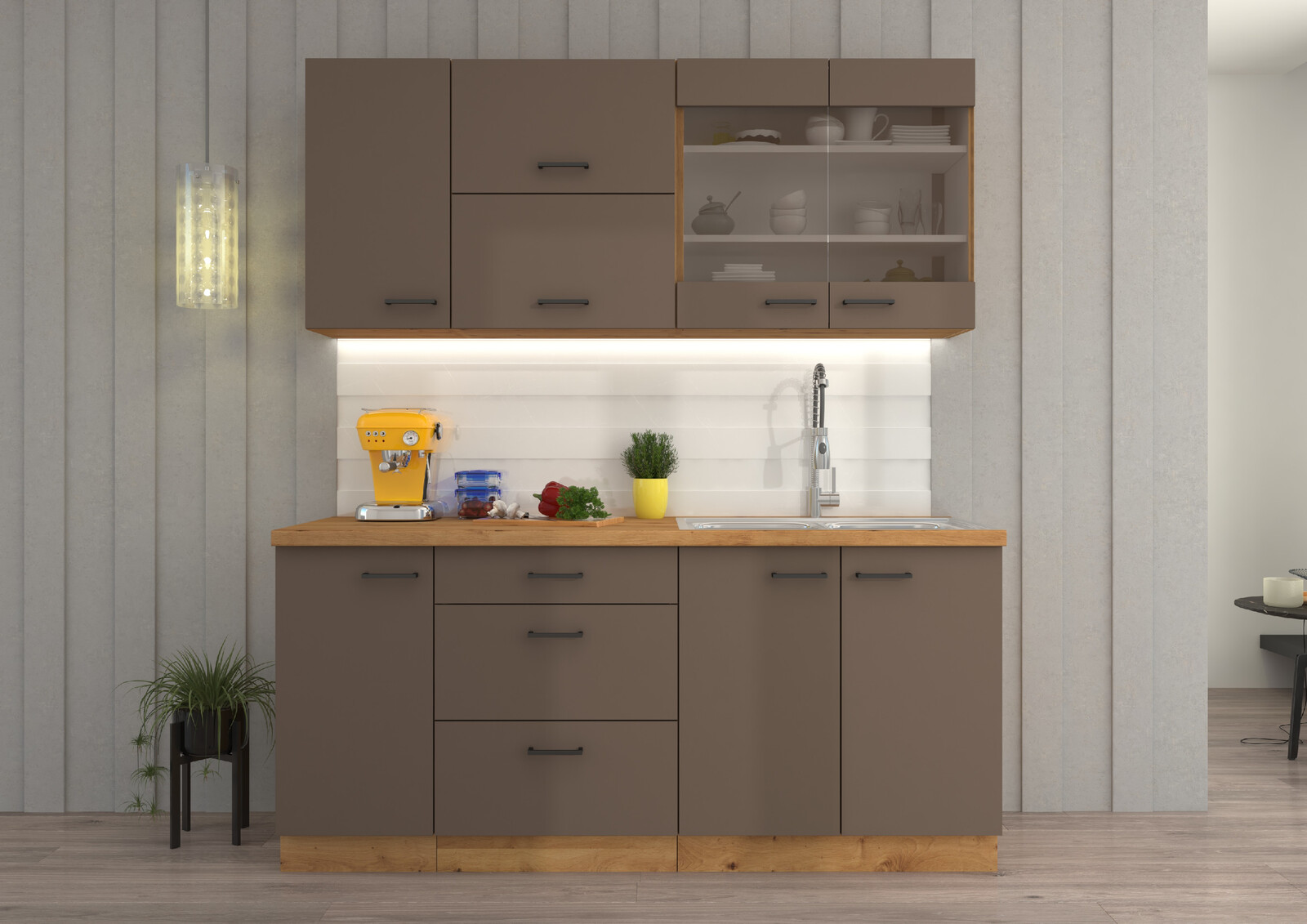 Kuchyňská linka 180 cm Bolonia 1