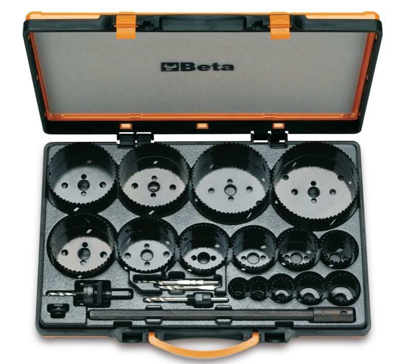 Sada pil na otvory a příslušenství pro průmyslové použití