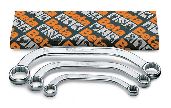 Sada 5 půlměsícových očkových klíčů