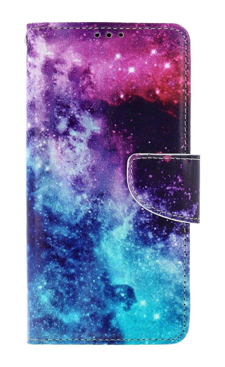 Pouzdro TopQ Xiaomi Redmi Note 14 knížkové Vesmír 168113