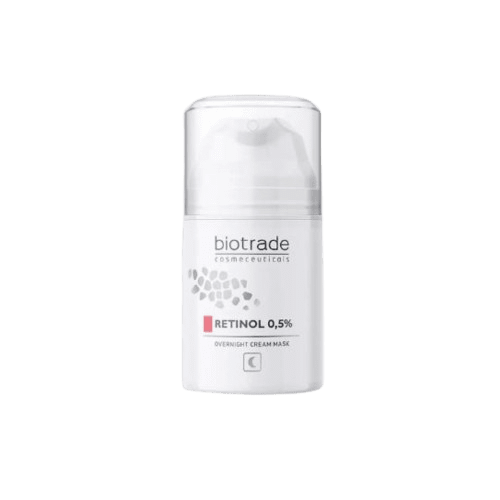 BIOTRADE Noční krémová maska ​​na pleť s 0,5% retinolem 50 ml