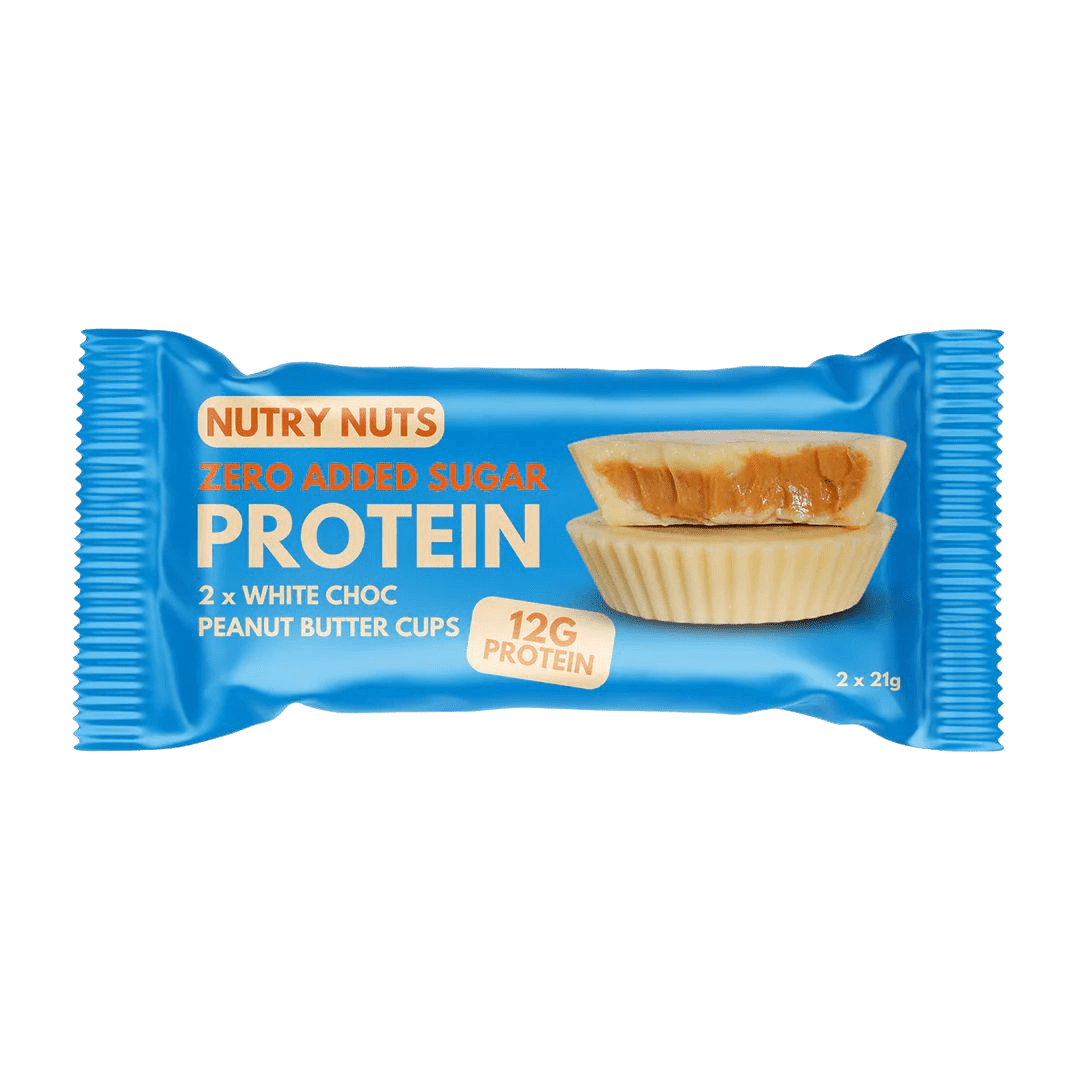 TOPNATUR Proteinové košíčky - bílá čokoláda s arašídovým máslem 2 x 21 g