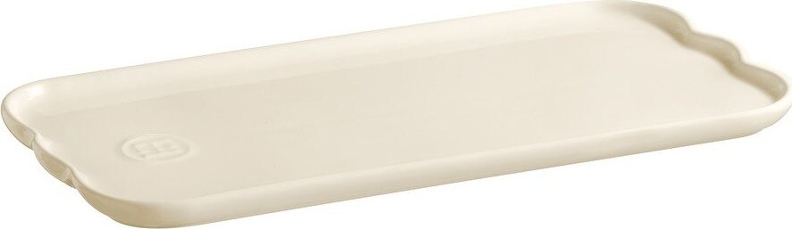 Krémový servírovací keramický talíř Madeleine – Emile Henry