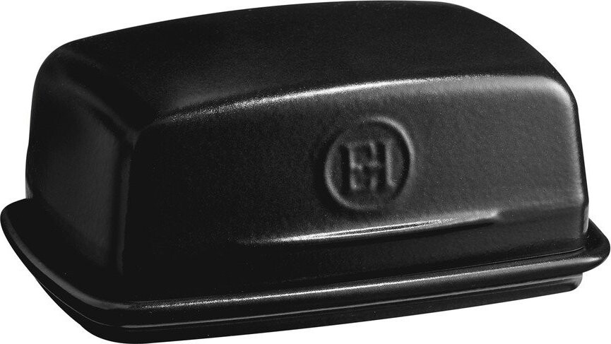 Černá keramická máslenka – Emile Henry