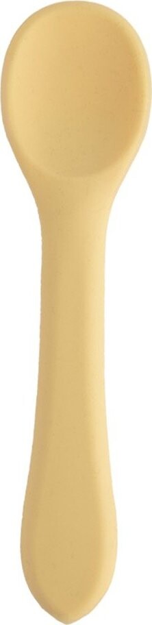 Žlutá dětská lžička ze silikonu – Orion