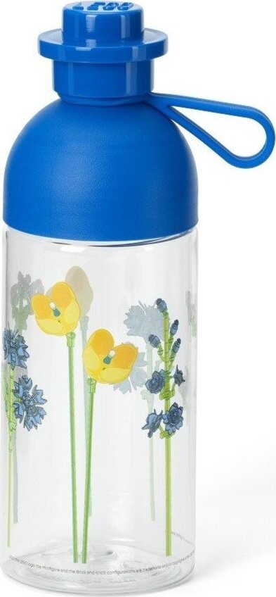 Modrá dětská lahev 500 ml Meadow Flowers – LEGO®