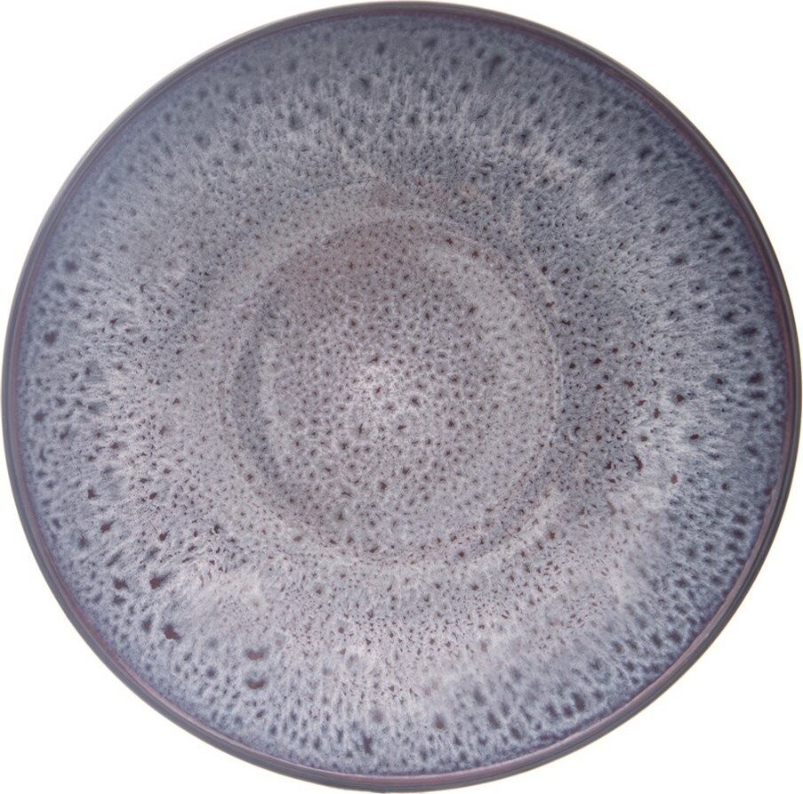 Fialový hluboký keramický talíř ø 20,5 cm Glaze – Orion