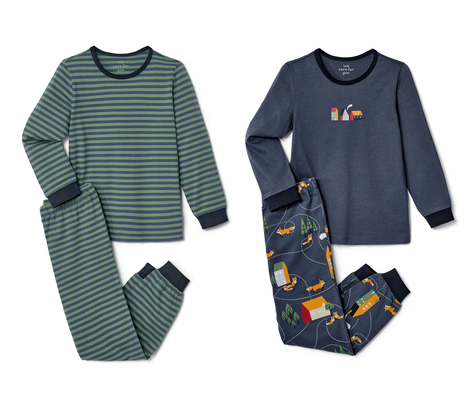 Tchibo - Dětská pyžama - vel. 98/104 - barva: modrá