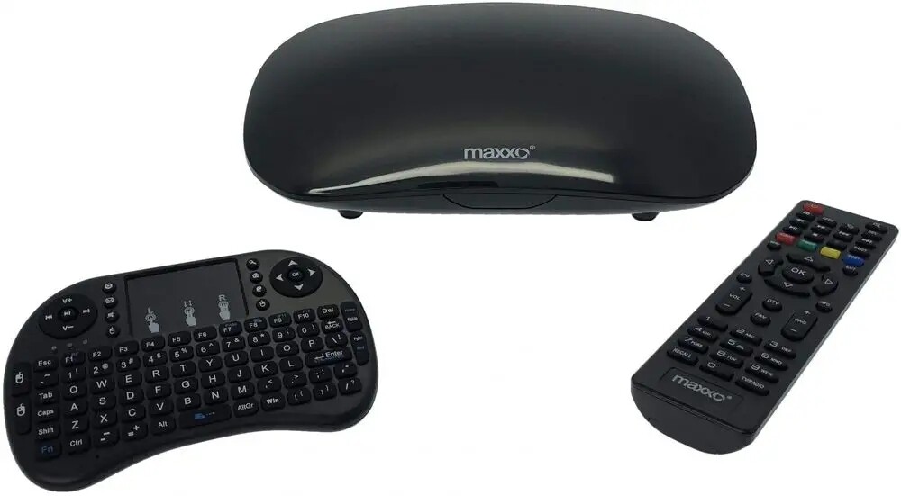 Maxxo Android Box DVB-T2/C, 4K, 2GB Ram, 16GB, Wi-Fi, Air Mouse