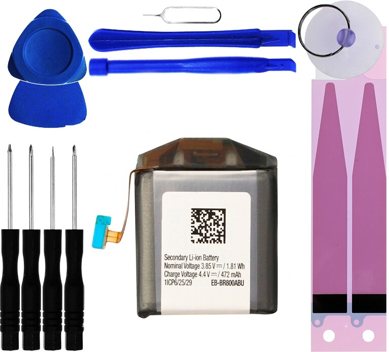 Nová baterie EB-BR800ABU 472 mAh pro hodinky Samsung Galaxy Gear S4 46 mm