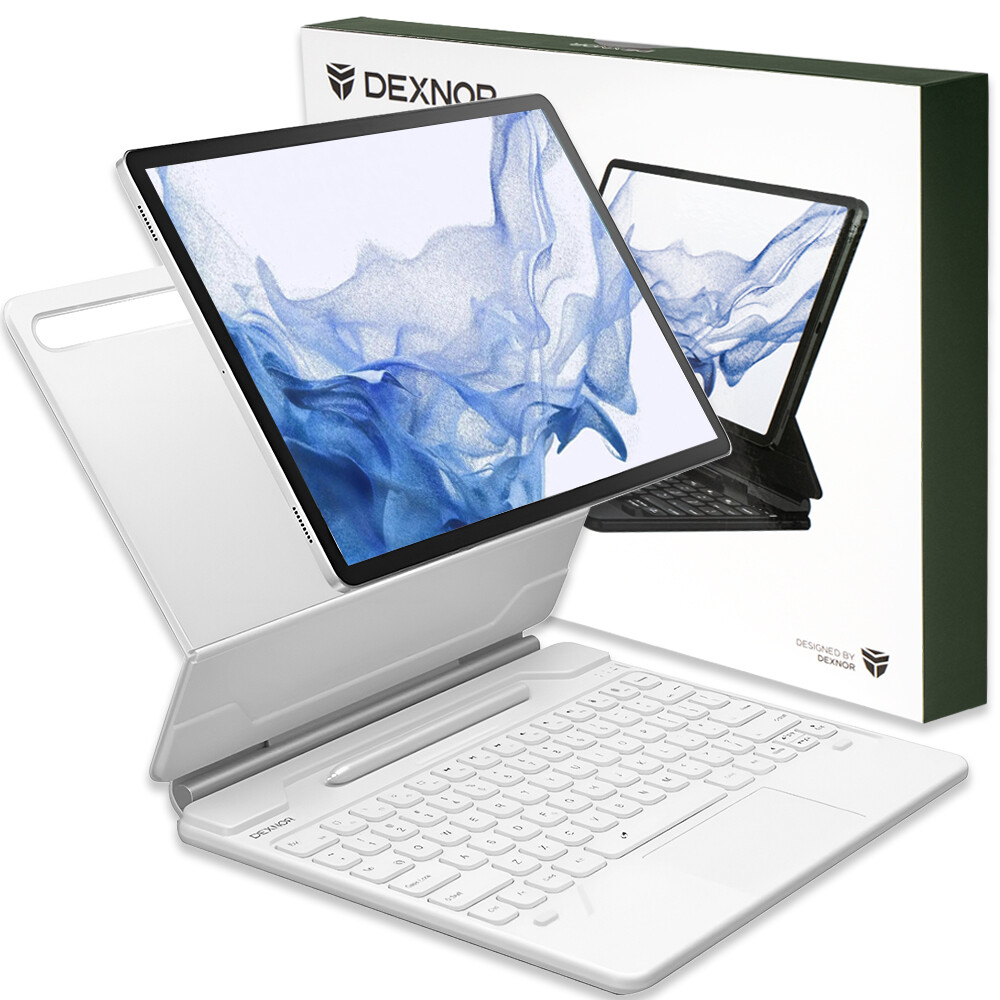 Pouzdro S Klávesnicí Pro Galaxy Tab S7+/S7 FE/S9+/S8+/S9 FE+/S9+/S10+/S10 Fe