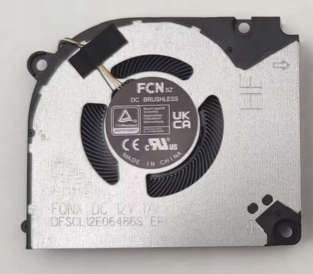 Ventilátor Gpu Erazer Crawler E40 MD62518 MD62531 MD62536 MD62549 V155RNCQ