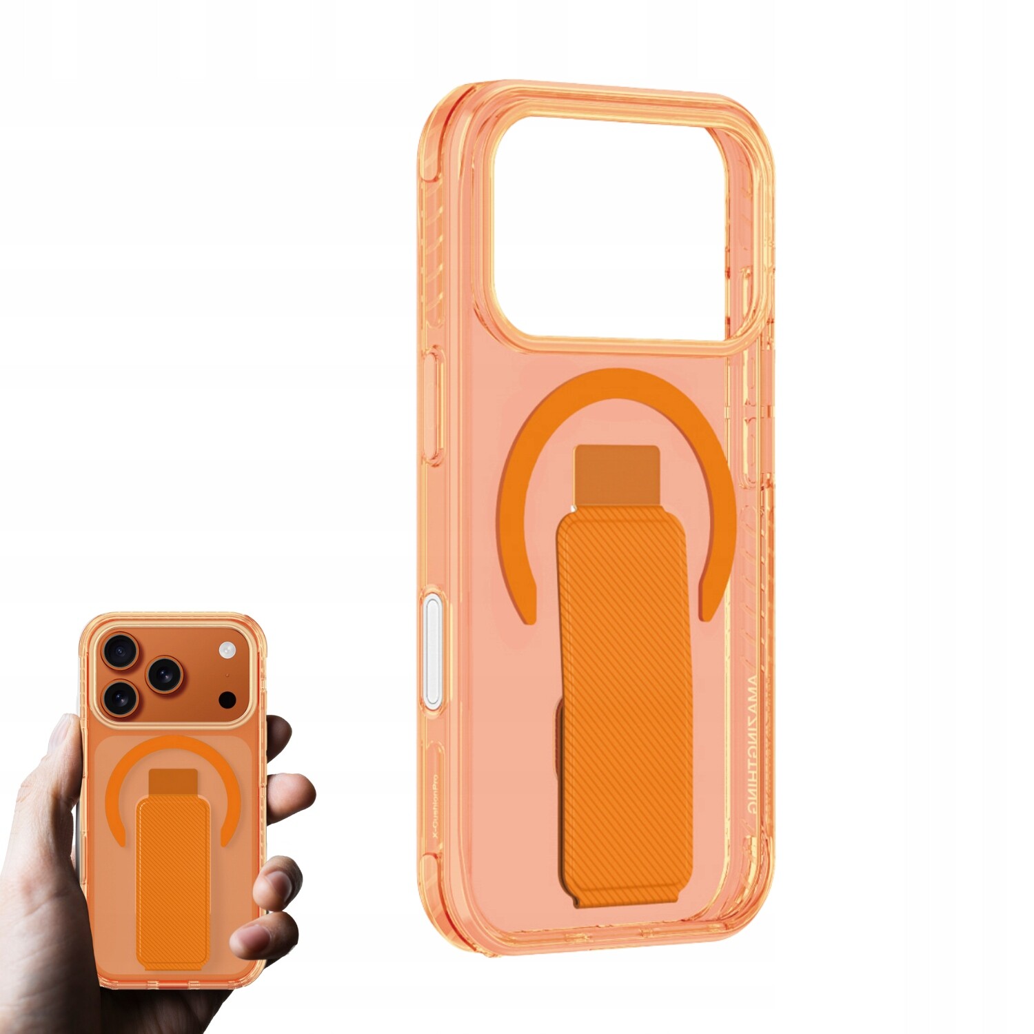 Pouzdro Pro iPhone 17 Pro Max Zadní Kryt MagSafe Úžasná Věc Držák Titan Pro