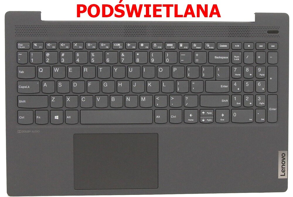 Nový Palmrest Klávesnice AM1K700C00 Lenovo 5CB0X56148 5CB0X56361 Podsv.