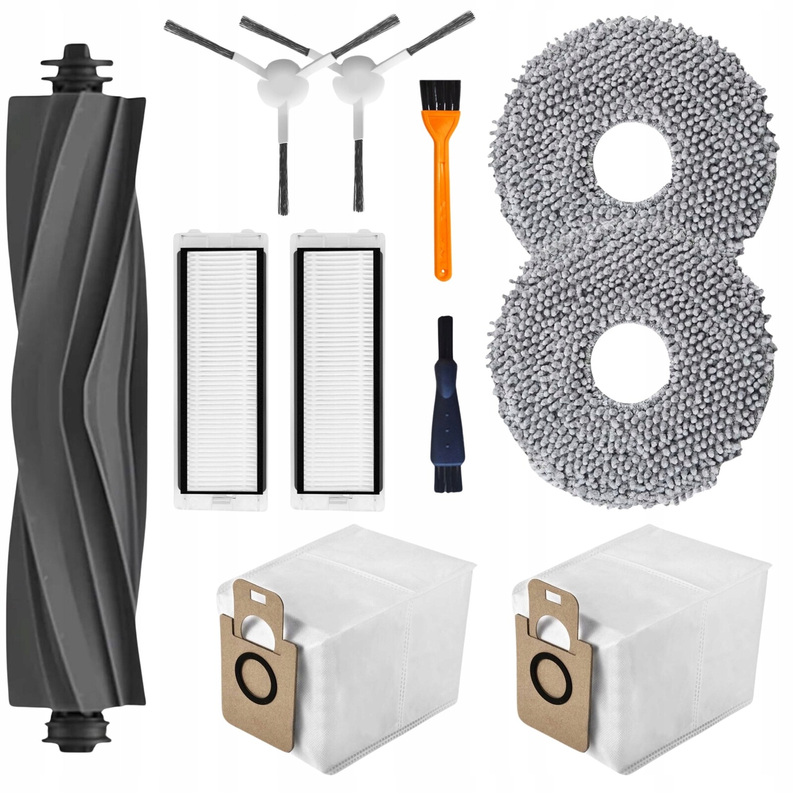 Sada Pro Xiaomi X10+ Dreame L10S Ultra Filtry Kartáče Mopy Sáčky