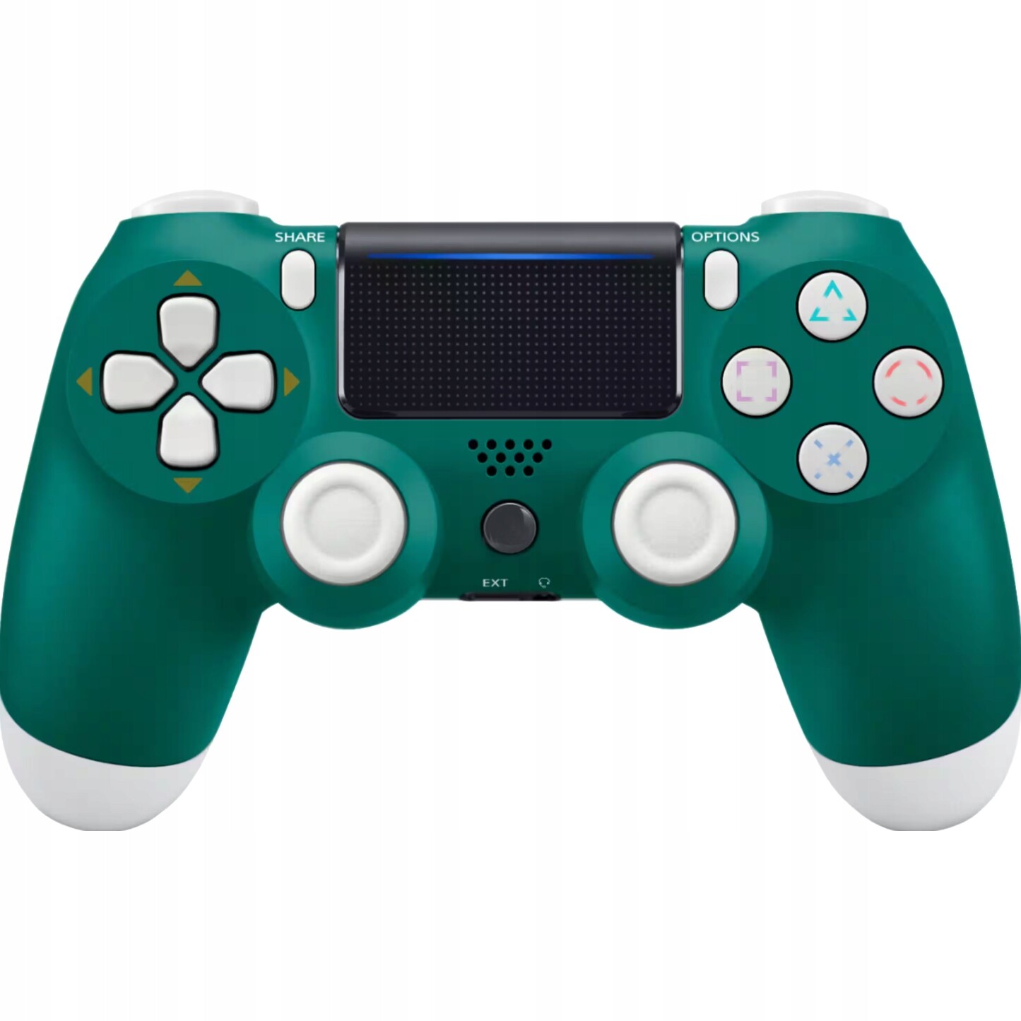 Pad PS4 Bezdrátový Playstation 4 Zlatý Ovladač Zelený Gamepad