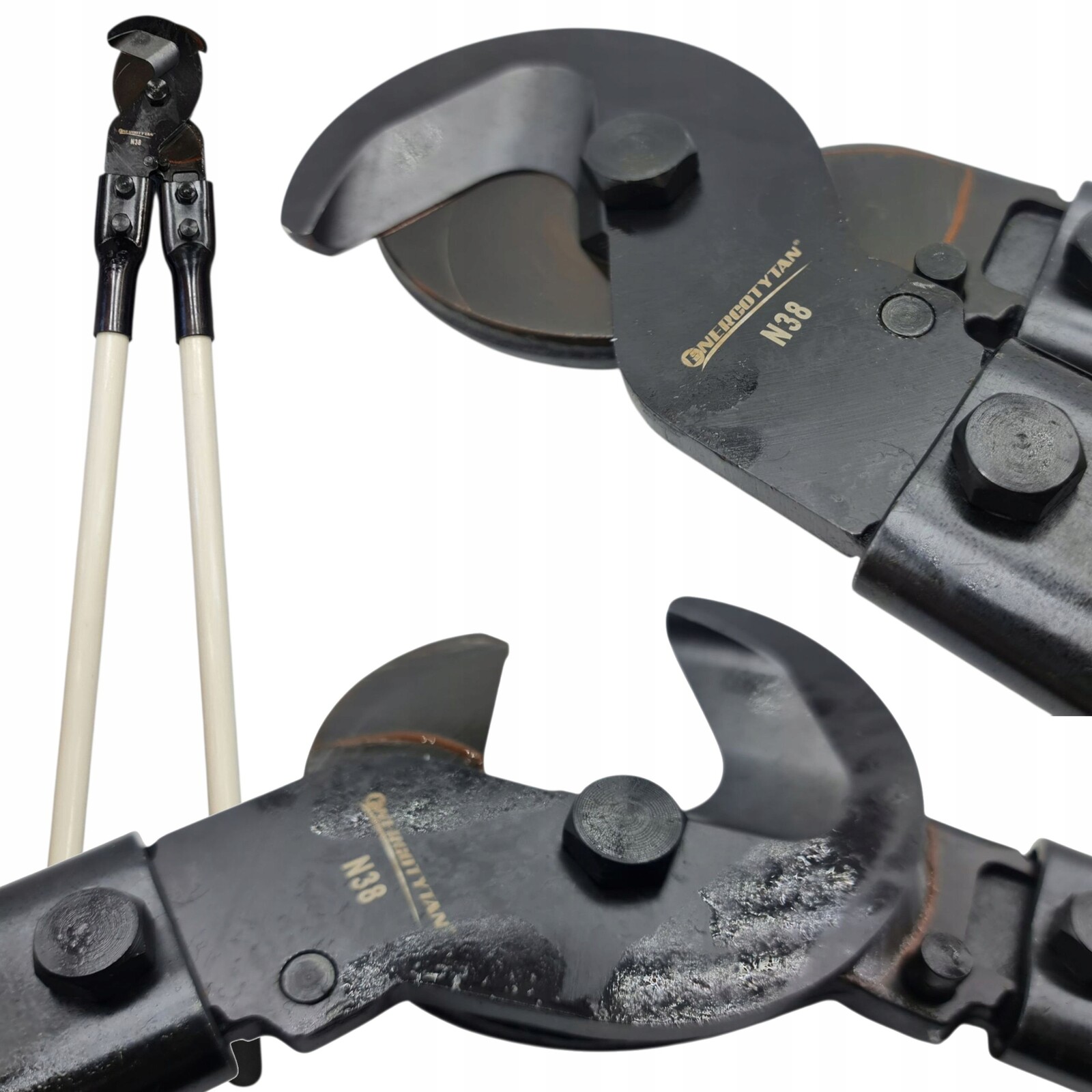 Mechanické nůžky na stříhání kabelů 240/300 mm2 Kabelové Odřezávače Energotytan