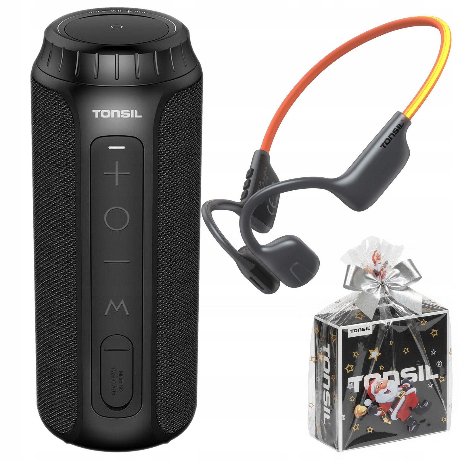 Dárková Sada Tonsil: Bluetooth reproduktor Flip 6 sportovní sluchátka S55