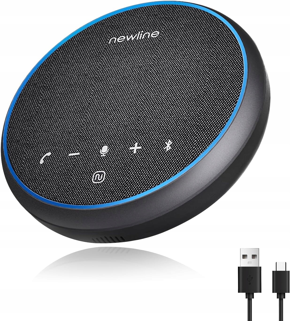Konferenční Reproduktor 360° Bluetooth Speakerphone Newline Redukce Šumu