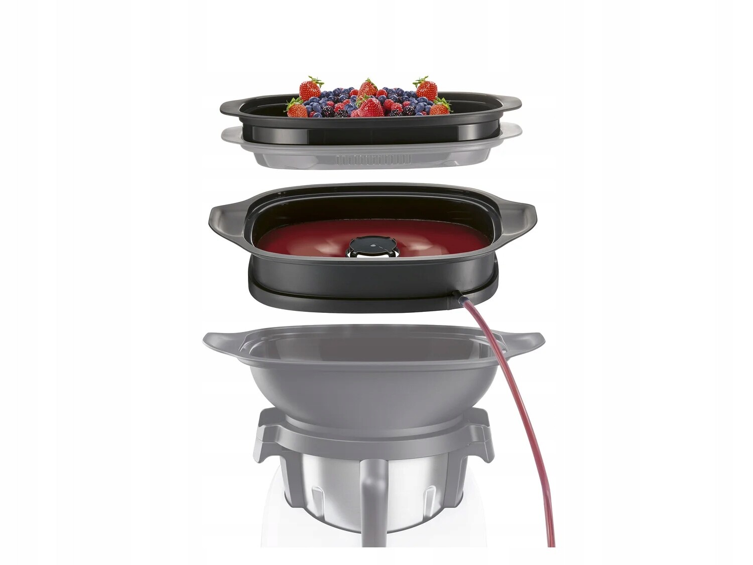 Parní odšťavňovač pro Silvercrest Monsieur Cuisine Lidlomix Connect, Smart